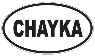 CHAYKA - Oval Magnet