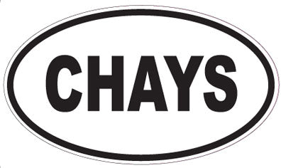 CHAYS - Oval Magnet