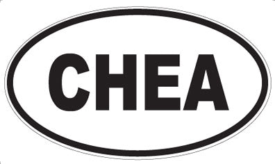 CHEA - Oval Magnet