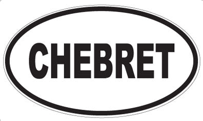 CHEBRET - Oval Magnet