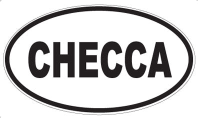 CHECCA - Oval Magnet