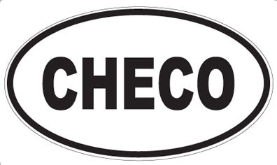CHECO - Oval Magnet