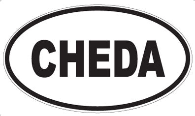 CHEDA - Oval Magnet
