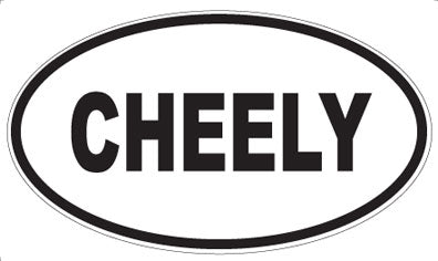 CHEELY - Oval Magnet