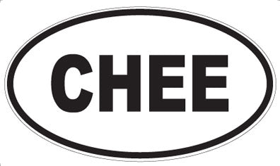 CHEE - Oval Magnet