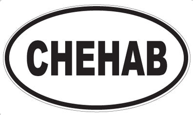 CHEHAB - Oval Magnet