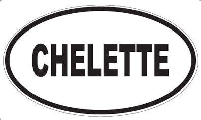 CHELETTE - Oval Magnet