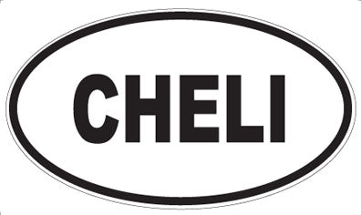 CHELI - Oval Magnet