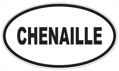 CHENAILLE - Oval Magnet