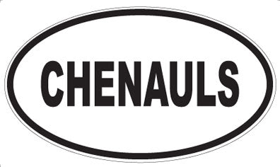 CHENAULS - Oval Magnet