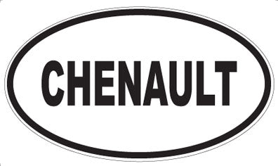 CHENAULT - Oval Magnet