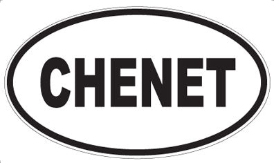 CHENET - Oval Magnet