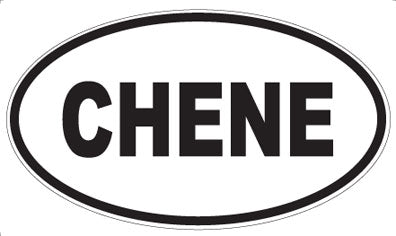 CHENE - Oval Magnet
