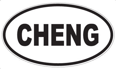 CHENG - Oval Magnet