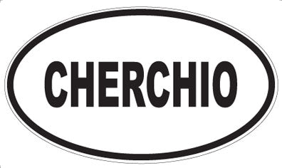 CHERCHIO - Oval Magnet