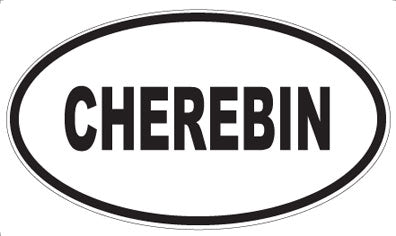 CHEREBIN - Oval Magnet