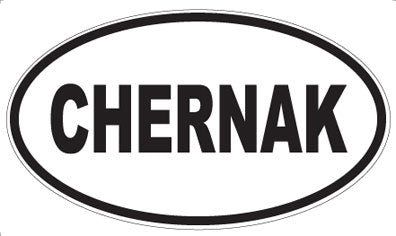 CHERNAK - Oval Magnet