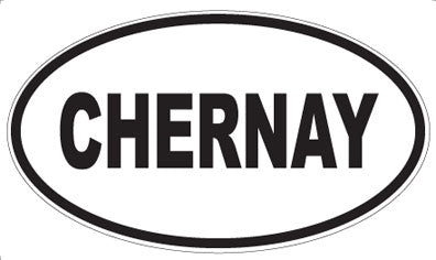 CHERNAY - Oval Magnet