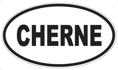 CHERNE - Oval Magnet