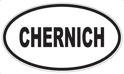 CHERNICH - Oval Magnet