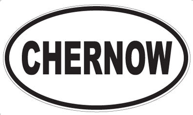 CHERNOW - Oval Magnet