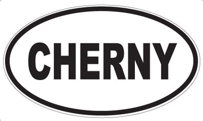 CHERNY - Oval Magnet