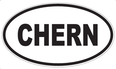 CHERN - Oval Magnet
