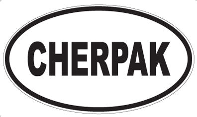CHERPAK - Oval Magnet