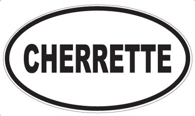 CHERRETTE - Oval Magnet