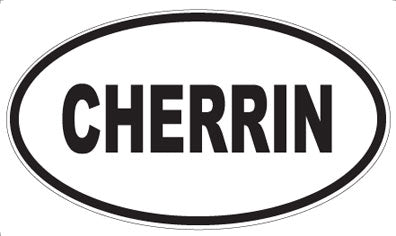 CHERRIN - Oval Magnet