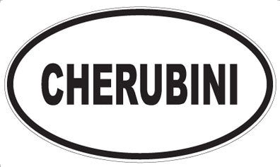 CHERUBINI - Oval Magnet