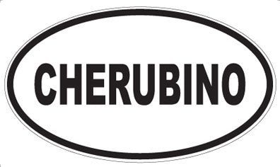 CHERUBINO - Oval Magnet