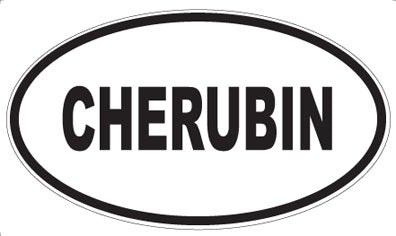 CHERUBIN - Oval Magnet