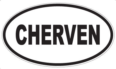 CHERVEN - Oval Magnet