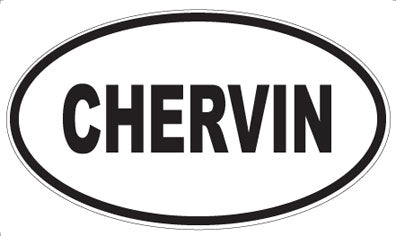CHERVIN - Oval Magnet