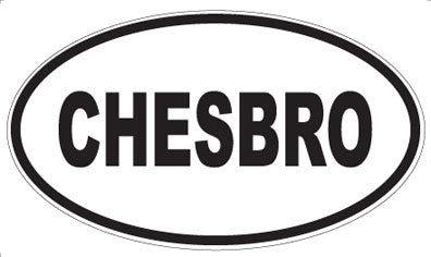 CHESBRO - Oval Magnet