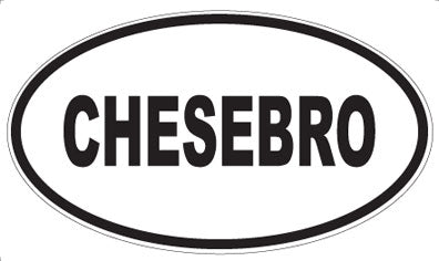 CHESEBRO - Oval Magnet