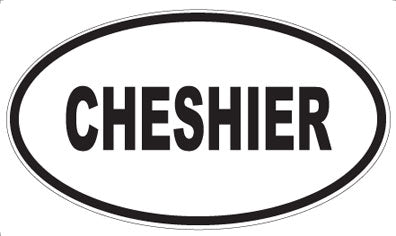 CHESHIER - Oval Magnet
