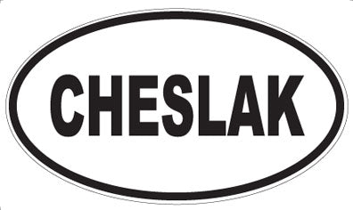 CHESLAK - Oval Magnet
