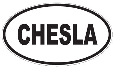CHESLA - Oval Magnet