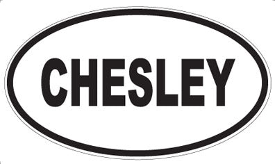 CHESLEY - Oval Magnet