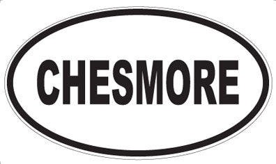 CHESMORE - Oval Magnet