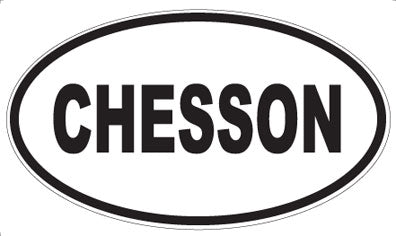 CHESSON - Oval Magnet