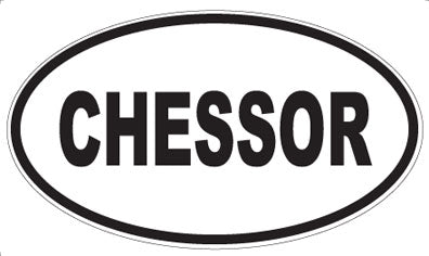 CHESSOR - Oval Magnet