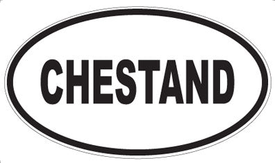 CHESTAND - Oval Magnet