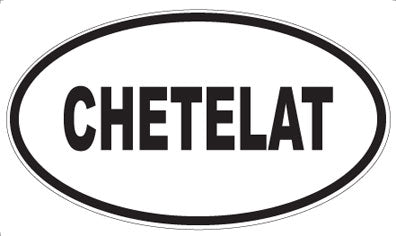 CHETELAT - Oval Magnet