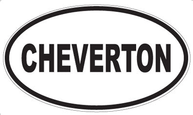 CHEVERTON - Oval Magnet