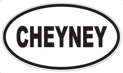 CHEYNEY - Oval Magnet