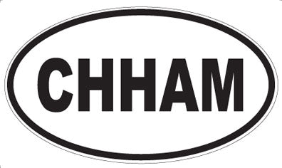 CHHAM - Oval Magnet