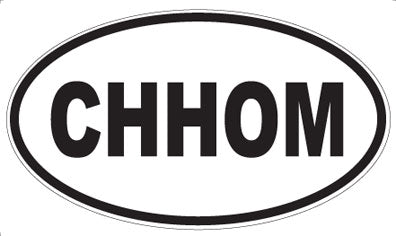 CHHOM - Oval Magnet